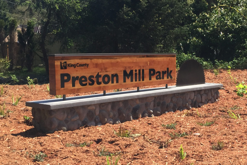 Next Step Forward for Preston Mill Park Mountains To Sound Greenway Trust