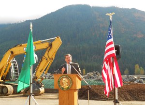 Three new miles of I-90 at Snoqualmie Pass