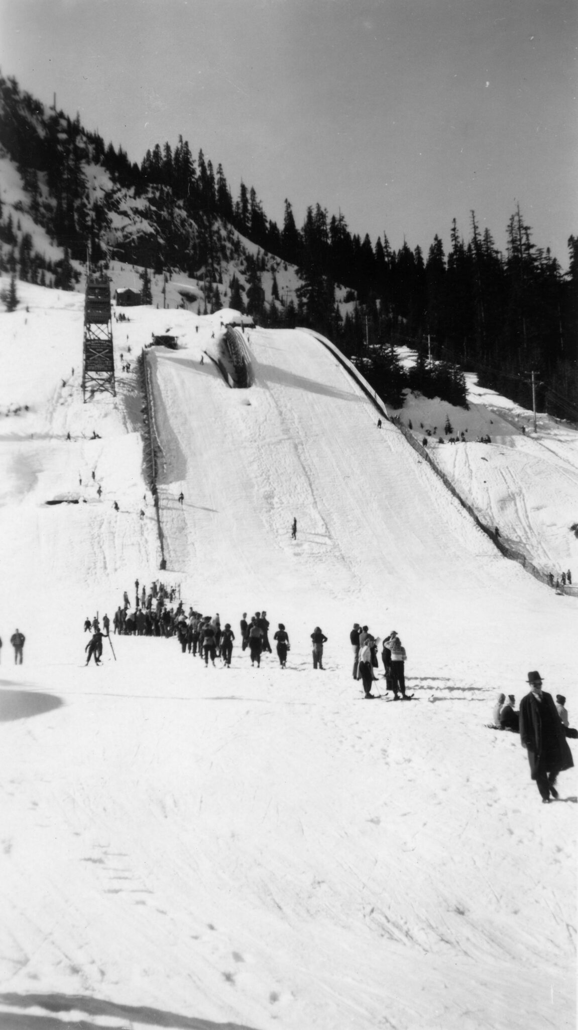The History of Ski Jumping in the Mountains to Sound Greenway