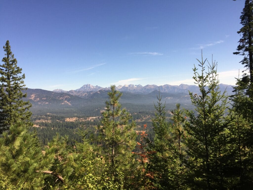 Looking over Towns to Teanaway