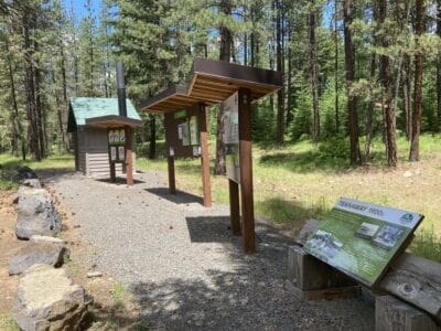 Teanaway Campground kiosks